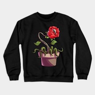 Rose Monster Crewneck Sweatshirt